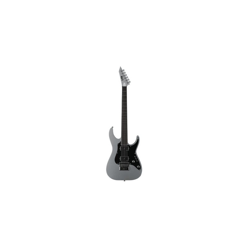 Image d'une guitare électrique, Ken Susi Evertune Metal Silver, de la marque LTD