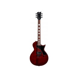Image d'une guitare électrique, modèle EC201FT See Thru Black Cherry, de la marque LTD