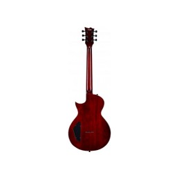Image d'une guitare électrique, modèle EC201FT See Thru Black Cherry, de la marque LTD