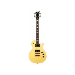 Image d'une guitare électrique, modèle EC-256 Vintage Gold Satin, de la marque LTD