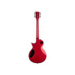 Image d'une guitare électrique, modèle EC-256 Candy Apple Red Satin, de la marque LTD