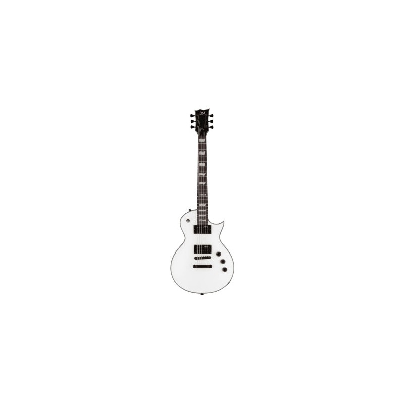 Image d'une guitare électrique, modèle EC-256 Snow White, de la marque LTD