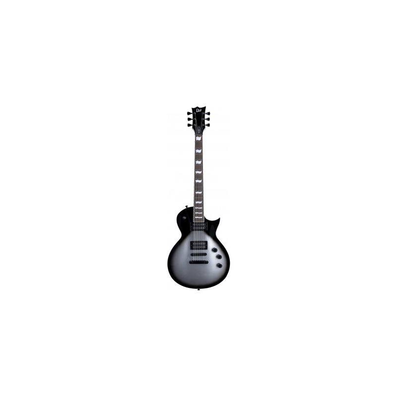 Image d'une guitare électrique, modèle ec-256 Silver Sunburst Teardrop, de la marque LTD