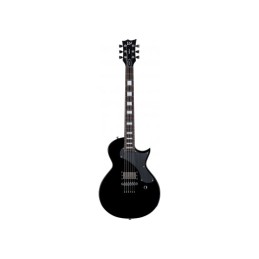Image d'une guitare électrique, mod_le EC-01FT Black, de la marque LTD