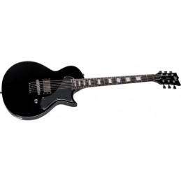 Image d'une guitare électrique, mod_le EC-01FT Black, de la marque LTD