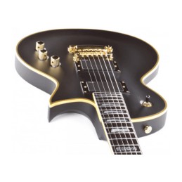 Image d'une guitare électrique, modèle EC-1000 Vintage Black, de la marque LTD