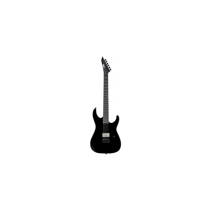 Image d'une guitare éléctrique, modèle M-201 Baritone Black, de la marque LTD