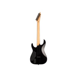 Image d'une guitare électrique, modèle M1000 Hipshot Burl Poplar Fluence Black Faded, de la marque LTD