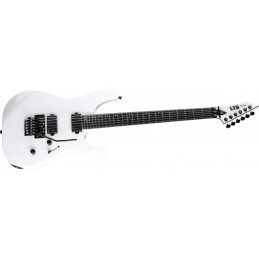 Image d'une guitare électriqu, modèle M100 Fluence FLoyd Snow White, de la marque LTD