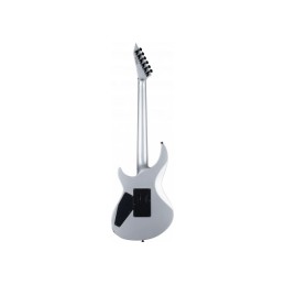 Image d'une guitare électrique, modèle H3-1000 FR Metallic Silver, de la marque