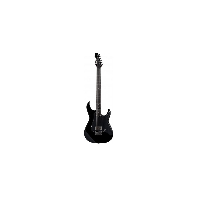 Image d'une guitare électrique, modèle SN-1 Hipshot Baritone Black, de la marque LTD