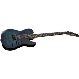 Image d'une guitare électrique, modèle TE-200DX Blue Burst, de la marque LTD