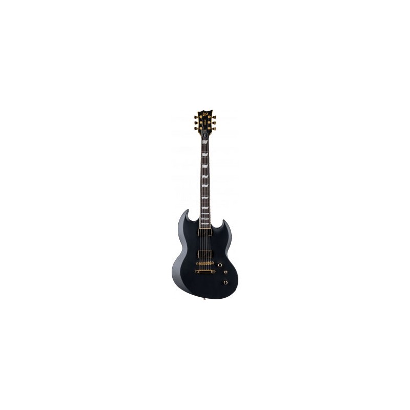 Image d'une guitare électrique, modèle Viper-1000 Vintage Black, de la marque LTD