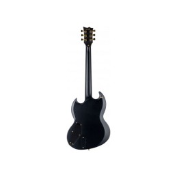 Image d'une guitare électrique, modèle Viper-1000 Vintage Black, de la marque LTD