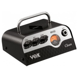 Image d'un ampli MV50 Clean Mini Tête 50W, de la marque Vox