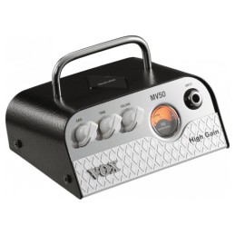 Image d'un ampli MV50 High Gain Mini Tête 50W, de la marque Vox