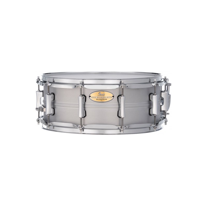 Image d'une caisse claire Primal Collective 14x5.5" en aluminium, de la marque Pearl