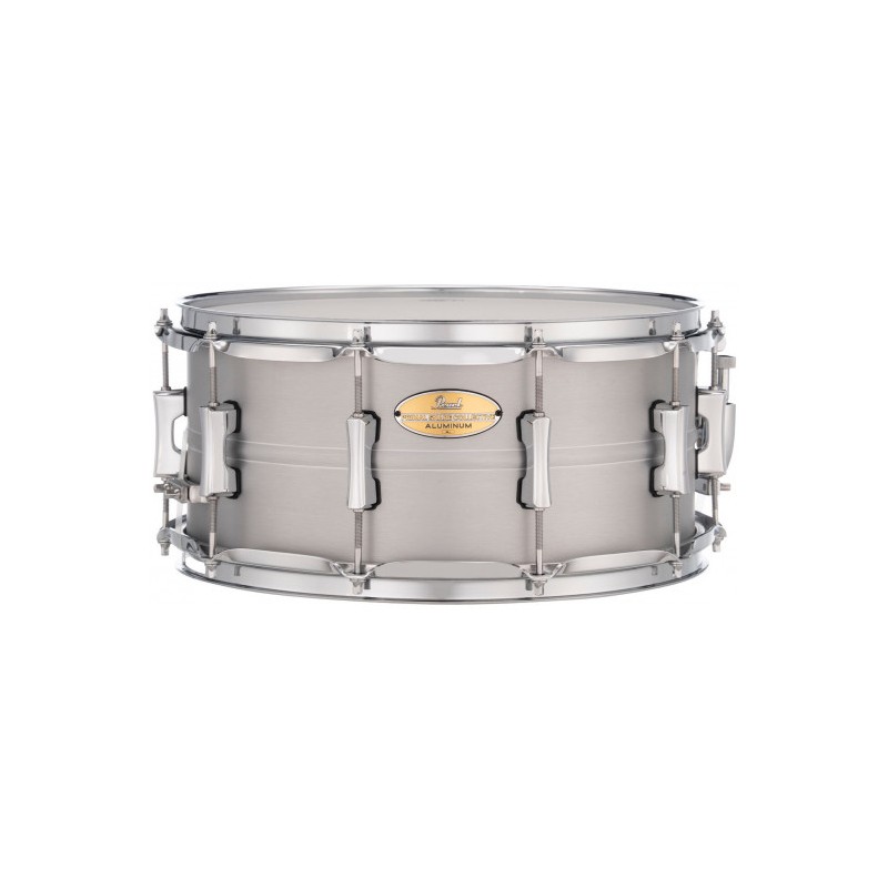 Image d'une caisse claire Prima Collective 14x6.5" en aluminium, de la marque Pearl