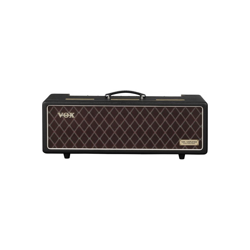 Image d'une tête d'ampli AC30 câblé à la main, de la marque Vox