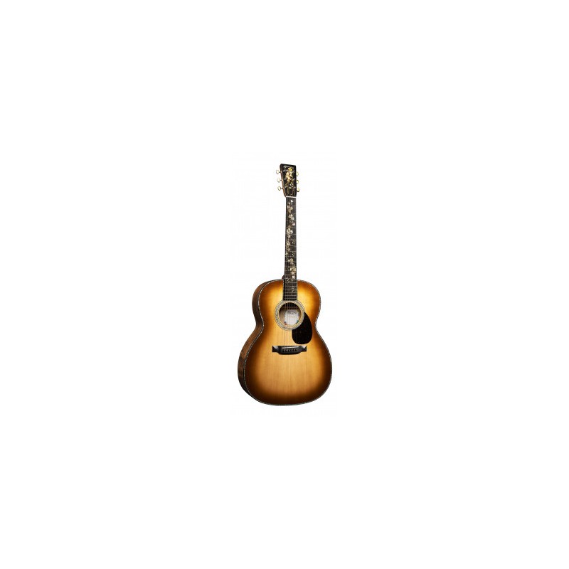 Image d'une guitare acoustique, O'ahu K-42 Hibiscus, de la marque Martin Guitar