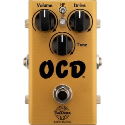 Image d'une pédale a multi-effets, OCD V2 Gold Overdrive, de la marque Fulltone