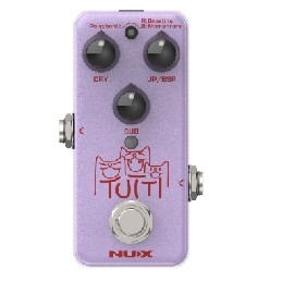 Image d'une pédale Octaver polyphonique 3 modes, de la marque Nux