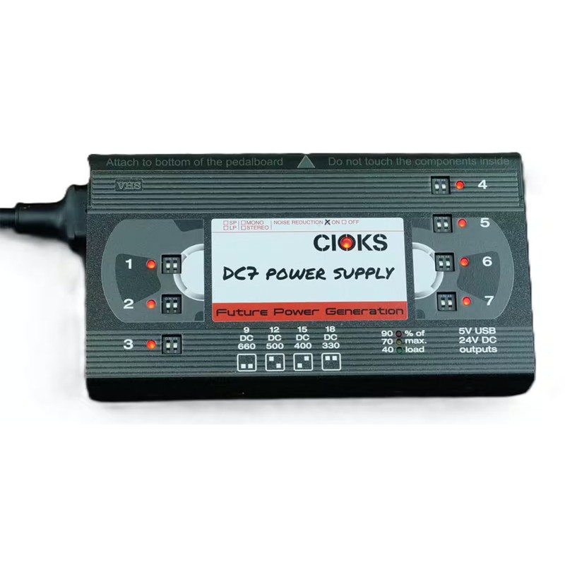 Image d'une alimentation pédal, DC7 VHS Version LTD, de la marqe CIOKS