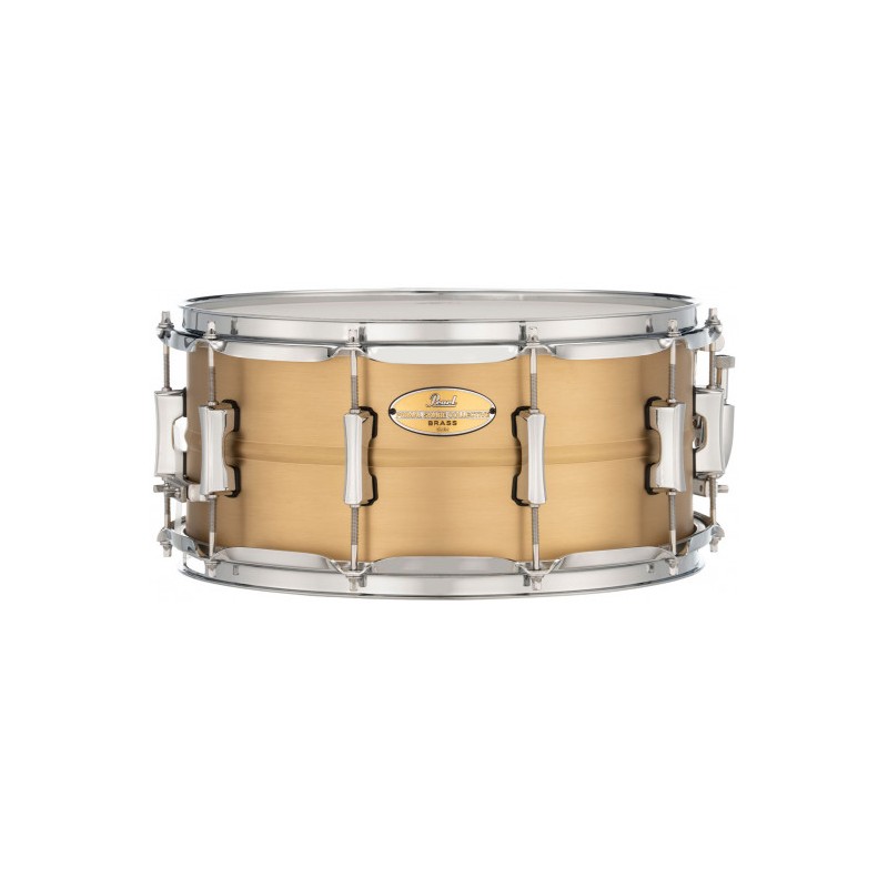 Image d'une caisse claire Primal Collective 14 x 6.5" en Laiton, de la marque Pearl