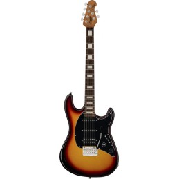 Image d'une guitare électrique CT50XHSS Cutlass Plus HSS Showtime, de la marque Sterling
