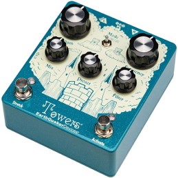 Image d'une pédale réverbe Tower, de la marque Earthquaker Devices