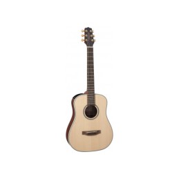Image d'une guitare électro-acoustique 3/4 Dreadnought GP3HSE Natural satin de la marque Takamine