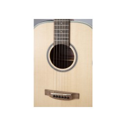 Image d'une guitare électro-acoustique 3/4 Dreadnought GP3HSE Natural satin de la marque Takamine