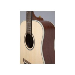 Image d'une guitare électro-acoustique 3/4 Dreadnought GP3HSE Natural satin de la marque Takamine