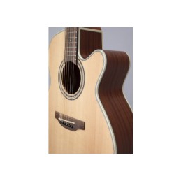 Image d'une guitare électro-acoustique Nex 3/4 Natural Satin, de la marque Takamine