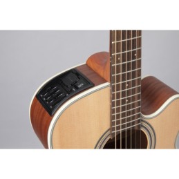Image d'une guitare électro-acoustique Nex 3/4 Natural Satin, de la marque Takamine