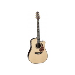 Image d'une guitare électro-acoustique Dreadnought Cutaway P10DC, de la marque Takamine