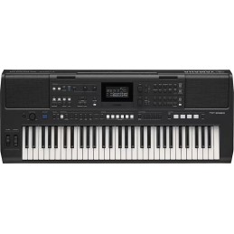 Image d'un clavier arrangeur portable PSR-E583, de la marque Yamaha