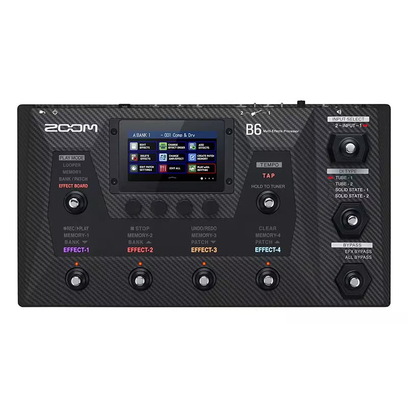 Image d'un Multi-Effets B6, de la marque Zoom