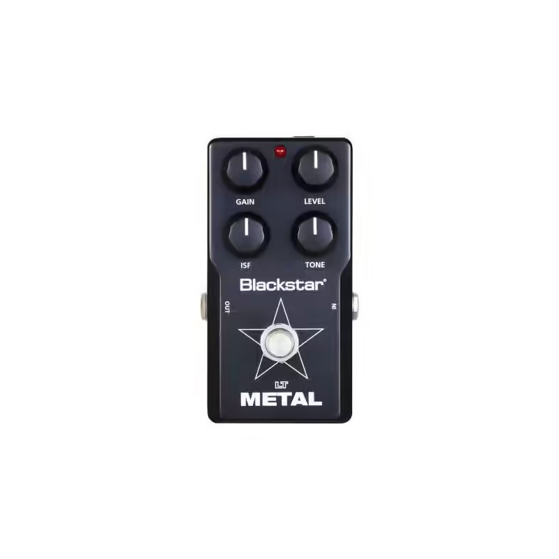 Image d'une pédale de Distorsion, LT Metal, de la marque Blackstar