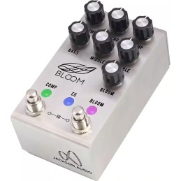 Image d'une pédale Compresseur Bloom Midi, de couleur blanc,de la marque Jackson Audio