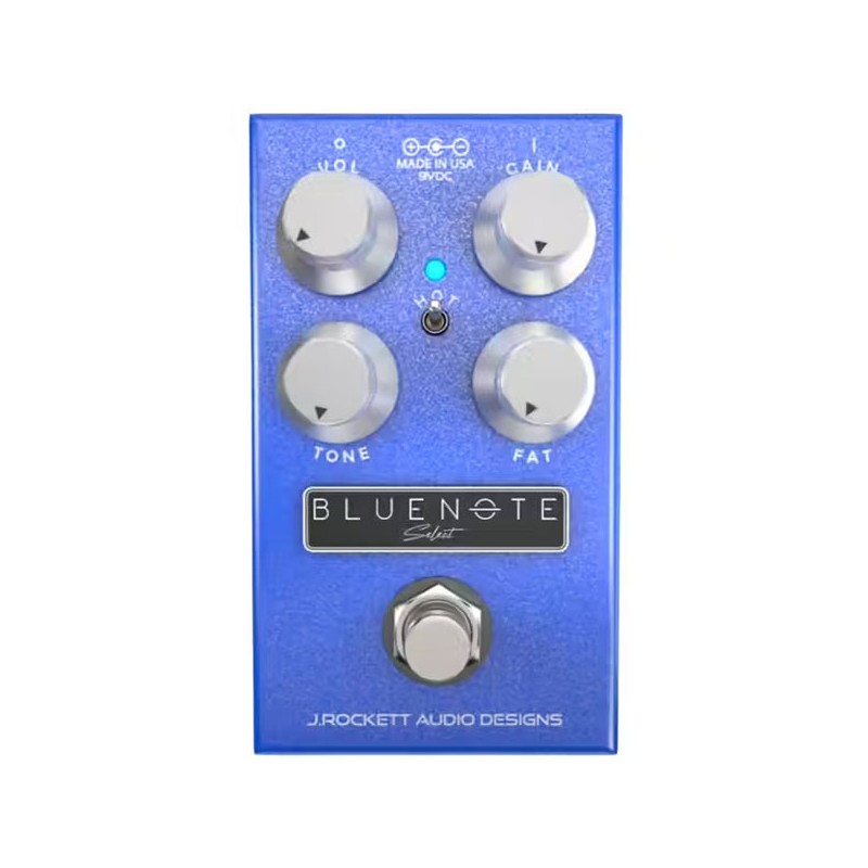 Image d'une pédale Overdrive Blue Note Select, de la marque J.Rockett Audio Designs