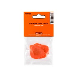Image d'un sachet de 12 médiators Tortex 0.6mm, de la marque Dunlop