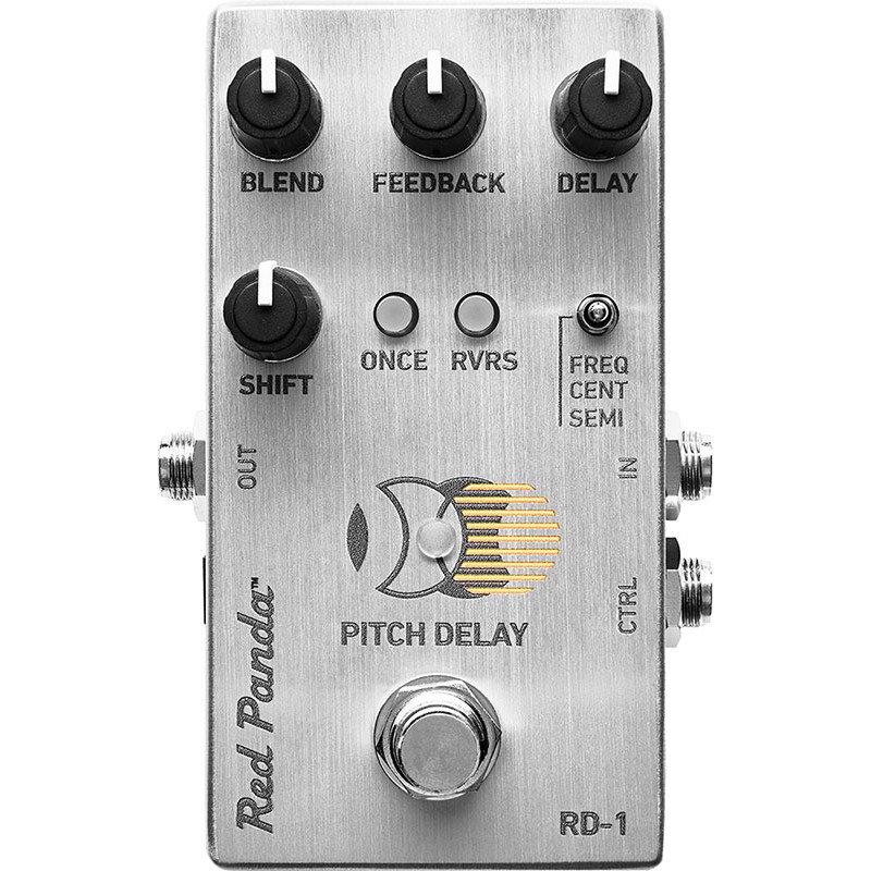 Image d'une pédale Delay RD-1, de la marque Red Panda