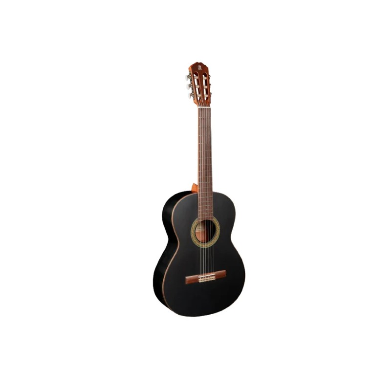 Image d'une guitare classique, 1C Black Satin, de la marque Alhambra