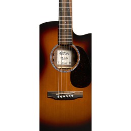 Image d'une guitare électro-acoustique 000c Jr E Walnut Burst, de la marque Martin & Co