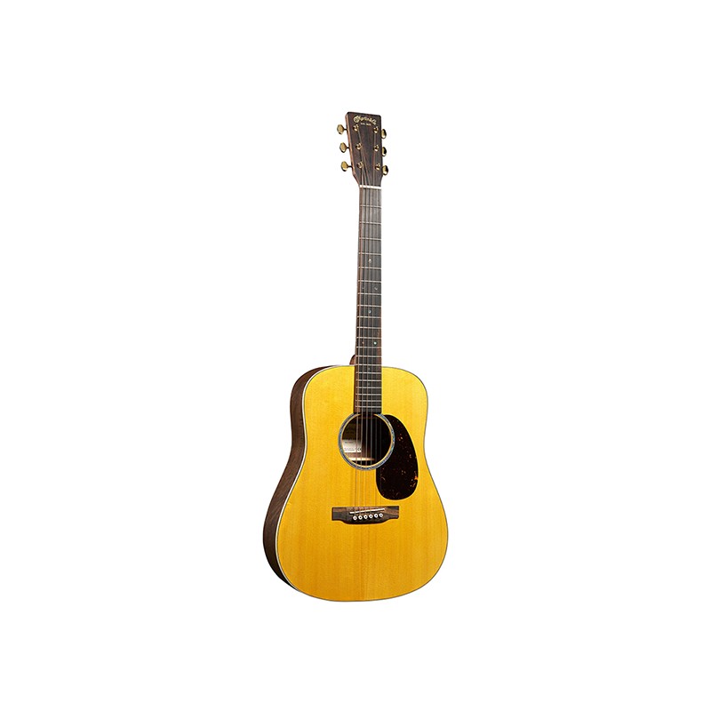 Image d'une guitare électro-acoustique, D Jr E Walnut, de la marque Martin  & Co