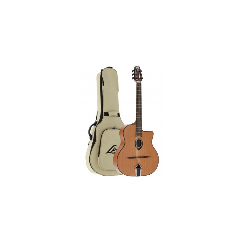 Image d'une guitare SL100 Swing Lag Petite Bouche, de la marque Lâg