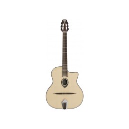 Image d'une guitare manouche SL200 Swing Lag Petite Bouche avec Housse, de la marque Lâg