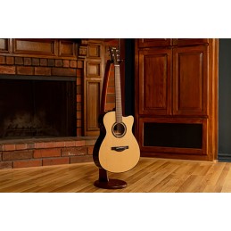 Image d'une guitare Folk Éléctro-acoustique TAS1 C, de couleur Naturel, de la marque Yamaha