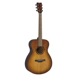 Image d'une guitare Folk Électro-Acoustique TAS1 E, de couleur Sand Burst, de la marque Yamaha